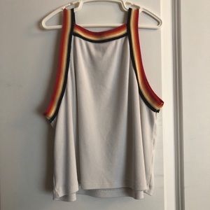 White high-quality tank top